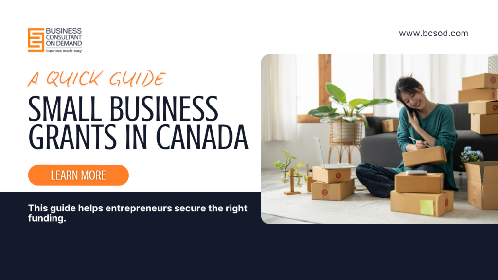 Small Business Grants Canada