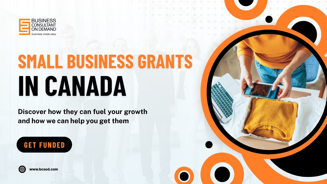 Small business grants Canada