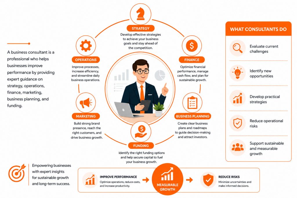 How a Business Consultant Helps Canadian Small Businesses Grow and Secure Funding What Does a Business Consultant Do